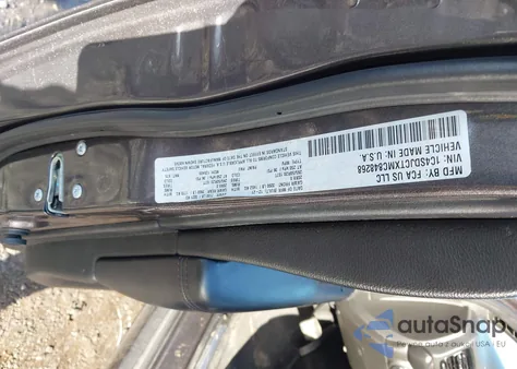 2021 Dodge Durango R/T Awd z USA, uszkodzony, nr VIN 1C4SDJCTXMC848268